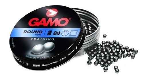 Balines Municiones Gamo De Metal Bbs Calibrada 5.5mm 250 Pza
