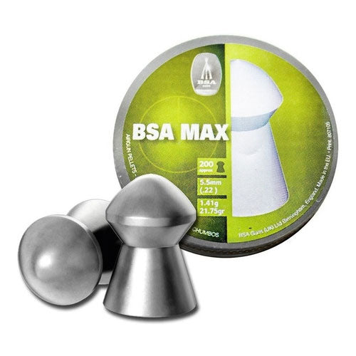 Diabolos Copitas Gamo Bsa Max Metal Cal. 5.5 Mm 200 Pzas