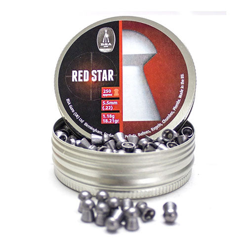 Diabolos Copitas Gamo Bsa Red Star Metal Cal. 5.5 Mm 250 pzas