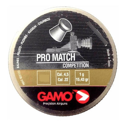 Diabolos Copitas Gamo Pro Match Metal Cal. 4.5 Mm 500 Pzas